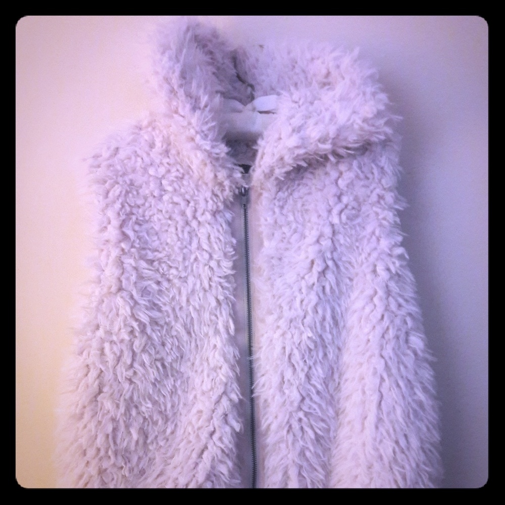 AQUA Faux Fur Vest